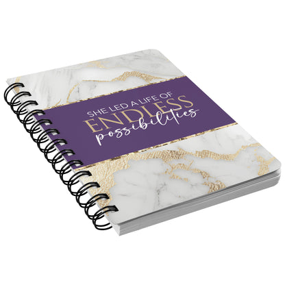 She Lead a Life of Endless Possibilities Journal